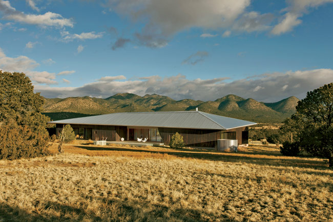 Lone Mountain Ranch House by Rick Joy Photo Credit Peter Ogilvie