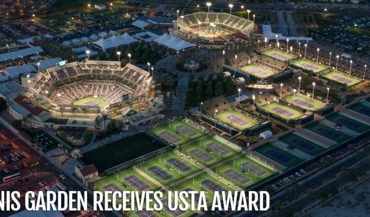 World’s Second-Largest Tennis Stadium Receives Highest USTA Award
