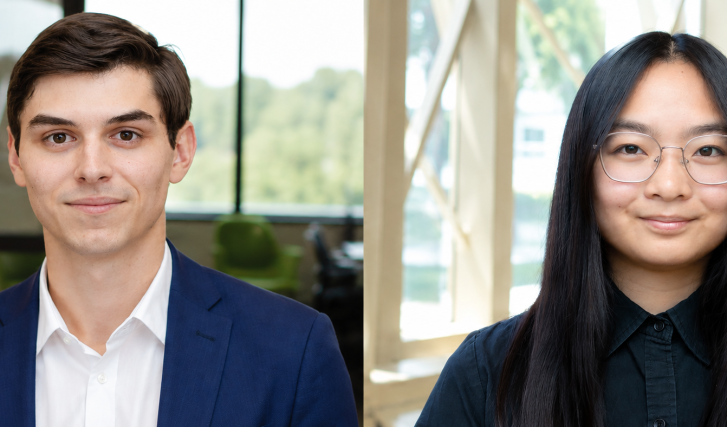Congratulate the 2026–2027 David W. Lakamp Architect Scholarship Recipients: Ingram Lucier and Lily Wang
